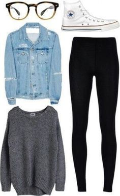 Os 101 looks mais pinados do Pinterest Outfits Mit Leggings, Fall Outfits For Teen Girls, Pants Outfits, Legging Outfits, Outfits Black, Cute Winter Outfits, Outfit Trends, Teenager Outfits, 가을 패션