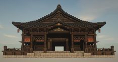 Japanese Blacksmith Minecraft, Minecraft Asian Architecture, Japanese Walls Minecraft, Black Smith Minecraft