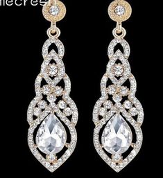 Water-Drop GOLD Crystal Drop Long Earrings Elegant Bridal Wedding Gauges Plugs 8g 6g 4g 2g 3mm 4mm 5mm 6mm
#PageantEarrings #PromGauges #WeddingEarrings #plugs #CompetitionEarrings #gauges #earrings #PageantGauges #FormalGauges #WeddingGauges Earrings Gauges, Long Gold Earrings