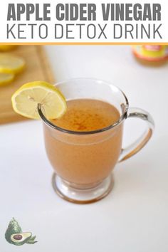 A Delicious Apple Cider Vinegar Detox Drink to help with weight loss, appetite, and digestion. Check out this ACV+ Gummy review! Keto Apple Cider, Apple Cider Detox, Apple Cider Vinegar Detox Drink, Apple Cider Vinegar Detox, Healthy Natural Hair Growth