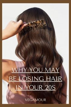 Few things can shake your social and emotional confidence like when you begin losing your hair at an early age. Find out why you might be losing hair and what you can do about it. Hair Shedding Remedies, Natural Hair Remedies, Losing Hair, Natural Hair Growth Remedies, Hair Remedies For Growth, Your 20s