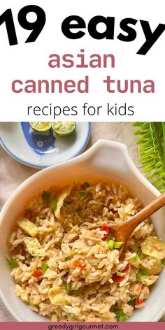 Looking for easy canned tuna dinners recipes? Here are 19 Asian, Easy, Healthy Canned Tuna Recipes beyond canned tuna pasta- from canned tuna sushi balls to tuna fried rice and canned tuna rice bowls, we haev you covered. Click now! quick and easy meals Tuna Recipes For Dinner, Canned Tuna Sushi, Healthy Canned Tuna Recipes, Sushi Balls