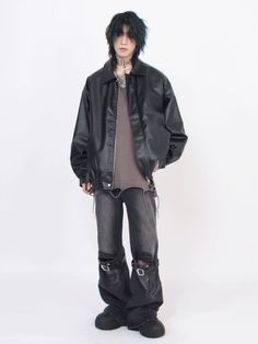 WN2535
■size(cm)





Shoulder width


Chest


Sleeve length




M


58


128


58




L


59


132


59




XL


60


136


60




2XL


61


140


61




 
■model
178cm  55kg　XL Grunge Accessories, Pu Leather Jacket, Sweatshirt Set, Okinawa, Classic Leather, Sweatshirt Dress, Haiti, Formal Wear, Set Dress