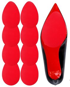 PRICES MAY VARY. 【Non Slip Shoe Pads】Red bottoms shoe sole protector is shoe grips on bottom of shoes,the anti-slip effect is very good,and its anti-slip effect comes from the anti-slip characteristics of the silicone itself,Works well with all high heels,stilettos,wedges,sandals,sneaker,yeesy and even men's shoes 【Shoe Sole Saver】Our shoe bottom grip pads can prevention of sole wear to protect your expensive high heels.If your shoe soles are ruined and leakage,please try to use our no slip shoe Red Bottom Shoes, Heels Red, Heels Stilettos, Shoe Sole, Wedges Sandals, Red Bottom, Red Bottoms, High Heels Stilettos, Red Shoes