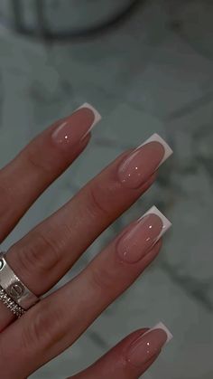 Manicured Nails, Work Nails, Classy Acrylic Nails, Pink Acrylic Nails, Fire Nails, Fancy Nails, Pretty Acrylic Nails, Chic Nails