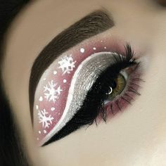 Ordinary Makeup, Seasonal Aesthetic, Christmas Makeup Ideas, Holiday Eyeshadow, New Year's Makeup, Christmas Makeup Look, Special Makeup, Work Makeup