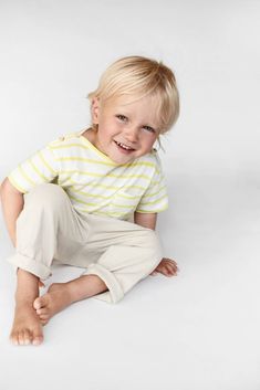 Boat Neck, Button Shoulders For Easy On And Off With Yellow Stripes To Finish Off This Adorable Look. Casual T-shirt For Playdate, Zara Cotton Tops For Playtime, Casual Zara Tops For Playwear, Zara Casual Tops For Playwear, Studio Photoshoot Ideas, Embroidery Print, Studio Photoshoot, Baby Style, Zara Shirt