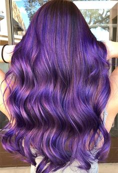 63 Purple Hair Color Ideas to Swoon over in 2022 - Glowsly Guys Hair Color Ideas, Guys Hair Color, Hair Color Ideas Purple, Lavender Things, Purple Lifestyle