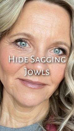 As a middle school teacher I often press record in the mornings while I’m getting ready so I can demonstrate a tip that works really well!… | Instagram How To Hide Saggy Jowls With Makeup, Jaw Contouring Make Up