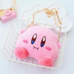 Cartoon Kirby Doll Makeup Bag PN1061 ●Size: 25*20 cm.   ●About Shipping:  We attach great importance to the orders of each customer and parcel delivery. 1.Processing time: 2-3 business days. 2.Shipping time: 10-15 business days to US, please allow 3-4 weeks shipping to other country.(Shipping times can be affected by v Protection Pouch, Cute Kirby, Cartoon Doll, Parcel Delivery, Kawaii Goth, Kawaii Cosplay, Small Cosmetic Bags, Doll Makeup, Kawaii Accessories