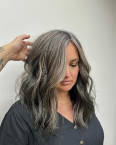 Gray Blending Is The Glamorous Way To Celebrate Your Silver Hair Covering Gray Hair, Silver Grey Hair