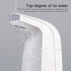 an advertisement for the top degree of no water, which is being displayed on a white background