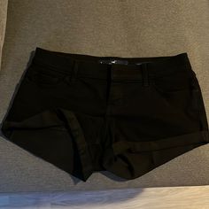 I Have This Sold And It Is Not, These Shorts Are Brand New Black Stretch Mid-rise Shorts, Hollister Shorts, Hollister, Jean Shorts, Womens Shorts, Brand New, Women Shopping, Black, Color