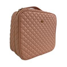 The Mini Diva Makeup Case is a medium makeup case that is the ultimate organizer perfect for divas & jet setters with a lot to carry when they travel, and the soft Petal Rose vegan leather is feminine chic. This travel case has 4 removable cases idea for organizing eyeshadows, foundations, brushes, mascara, lipstick, powders & so much more. Features: Clear Front Zippered Compartment in Case Lid 2 Large Clear View Top Removable Cases 3" x 8" x 2.75" 1 Medium Clear View Top Removable Case 3" x 6" Luxury Rectangular Cosmetic Bag For On-the-go, Luxury Pink Cosmetic Bag For Everyday Use, Pink Travel Cases With Removable Pouch, Luxury Pink Rectangular Cosmetic Bag, Media Makeup, Oprahs Favorite Things, Makeup Travel Case, Feminine Chic, Pink Quilts