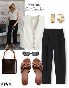 Transitional Outfits, Classy Summer Outfits, Casual Chic Outfits, Style Parisienne, Classic Style Outfits, Summer Outfit Ideas, Wardrobe Outfits, Style Savvy, Casual Chic Outfit