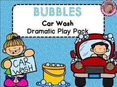 the car wash dramatic play pack