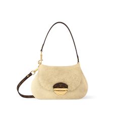 LOUIS VUITTON® - Sunset - Cream Louis Vuitton Sac, Louis Vuitton Official Website, Handbags Louis Vuitton, Trunk Bag, Duffle Bag Travel, Woman Bags Handbags, Louis Vuitton Official, Wallet Pouch, Buckle Shoes