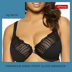 Introducing the angie front close minimizer bra, a stylish and comfortable solution crafted for full-busted women seeking to minimize their bust projection. Embrace the perfect blend of functionality and elegance with our unique design that reduces the appearance of your bust while adding a touch of femininity through beautiful lace detailing. Unlike traditional minimizer bras, angie is sleek and lightweight, ensuring all-day comfort without compromising on style. With a convenient front closur… Minimizer Bras, Minimizer Bra, Minimiser Bra, Full Figured, Unique Design, Adjustable Straps, Unique Designs, Sleek, Bra