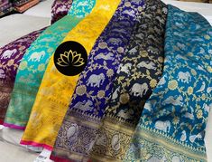 Saree With Price, Banarasi Katan Silk Saree, Silk Sarees With Price, Katan Silk Saree, Katan Silk, Blouse Price, Fancy Sarees, You Tube, Saree With Blouse