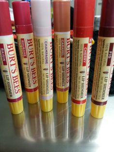 Aesthetic Chapstick, Burt's Bees Mascara, Burts Bees Lip Shimmer, Best Drugstore Lip Gloss, Burts Bees Chapstick, Drugstore Lipgloss, Chaotic Mind, Bad And Bougie, Burts Bees Lip