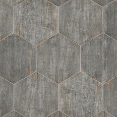 an image of hexagonal tiles in grey tones