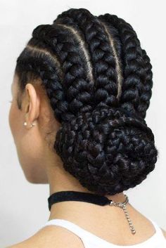 Cornrow braids will save your hair from the heating routine! See how these cute braids can prevent hair damage and show off the beauty of your natural hair. Cornrows Braids For Black Women, Braided Hairstyles For Black Women Cornrows, Hair Oils, Braided Cornrow Hairstyles, Natural Hair Styles Easy, Hair Ponytail, Natural Hair Braids