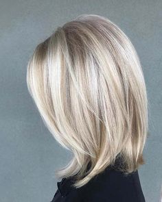 Ash Blonde Human Hair Bob Wig for White Women 100% Human Hair Long Bob Balayage, Bob Balayage, Bob Blonde, Blond Balayage, Champagne Blonde, Hair Bob, Layered Bob, Penteado Cabelo Curto, Trending Hairstyles