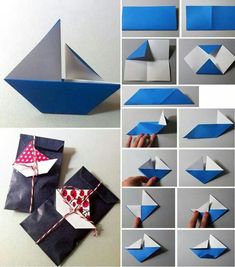 how to make an origami boat out of paper