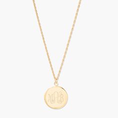 Need a beautiful way to keep a special memory close to your heart? This 14k gold covered oval locket is the necklace for you. Have your locket engraved with the initials of your or a loved one’s name. A timeless piece of jewelry that is a favorite with women of all ages. A gorgeous must have special events or going out with your friends! Available in 14k gold plated brass 3/4" locket 18" rope chain with 2" extender Lobster claw closure Made in the USA With engraving this item is FINAL SALE SKU: Engraved Medallion Necklace With Initial Pendant For Gifts, Engraved Initial Pendant Medallion Necklace As A Gift, Engraved Initial Pendant Medallion Necklace For Gift, Engraved Initial Pendant Medallion Necklace, Elegant Medallion Necklace With Initial Pendant As A Gift, Personalized Medallion Charm Necklaces, Classic Engraved Initial Necklace As Gift, Classic Engraved Initial Necklace For Gift, Classic Charm Necklace With Initial Pendant For Wedding