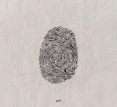 an image of a fingerprint on a piece of paper