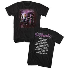 Cinderella Night Songs Album Men's T-ShirtAdult tshirt featuring Cinderella Night Songs Album. High quality, professionally screen printed graphics and machine washable vintage rock concert tees. Size: Men's Color: Black Short Sleeve T-Shirt 100% cotton Officially Licensed Cinderella Rock Band, Songs Album, Song Night, Glam Metal, Vintage Rock, Concert Tees, Album Songs, Rock Band, Online Clothing