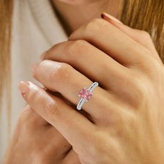 This ring features an fancy Pink oval solitaire diamond elegantly secured in a four-prong setting on a solid gold band for a classic and timeless look. ✦ 𝐒𝐭𝐨𝐧𝐞 𝐃𝐞𝐭𝐚𝐢𝐥𝐬 ✧ Shape: Oval Cut Diamond ✧ Focal Stone Size: 1.00 CT, 1.50 CT, 2.00 CT, 2.50 CT, 3.00 CT✧ No of Diamonds: 1✧ Stone Type: Lab Grown Diamond ✧ Diamond Clarity: VS1+ Clarity✧ Diamond Color: Fancy Pink ✦𝐑𝐢𝐧𝐠 𝐃𝐞𝐭𝐚𝐢𝐥𝐬 ✧ Metal Type: Solid Gold ✧ Metal Purity: 14K Solid Gold, 18K Solid Gold ✧ Metal Tone: Yellow Gol Classic Pink Solitaire Wedding Ring, Oval Solitaire Birthstone Promise Ring, Oval Rose Gold Birthstone Ring With Prong Setting, Oval Brilliant Cut Diamond Birthstone Ring, Fine Jewelry Oval Solitaire Birthstone Ring, Oval Birthstone Ring With Vvs Clarity, Fine Jewelry Oval Birthstone Ring With Vvs Clarity, Classic Oval Engagement Ring, Cushion Solitaire Ring