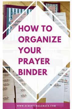 Printable Prayer Journal And How To Organize Your Prayer Binder. Prayers Journal Ideas, Prayer Journal Template Free Printable, How To Make A Prayer Journal, Prayer Binder Ideas Free Printables, Prayer Book Ideas, Prayer List Ideas, How To Organize Your Bible, Prayer Journal Ideas Notebooks Diy, Prayer Bible Journaling