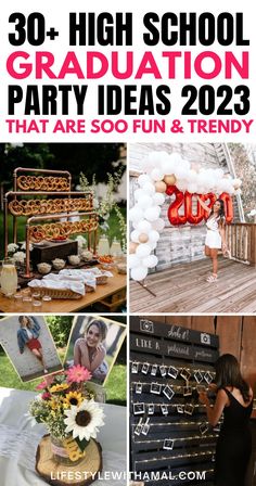 graduation party ideas that are so fun and trendy