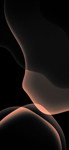 an abstract black and orange background with curves