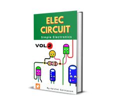 an electronic book with the title electric circuit, vol e and other electronic devices on it