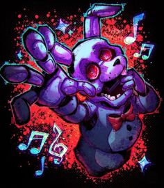 an image of a cartoon character with music notes