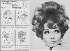 Sixties Hair, 1960s Beauty, Gorgeous Updos, Pelo Color Vino, Pin Curl