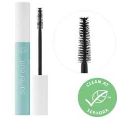 SEA Surfer Curl™ Volumizing Mascara - tarte | Sephora Mascara Sephora, Makeup Products Sephora, Vegan Mascara, Clear Mascara, Volumizing Mascara, Best Mascara, Natural Preservatives, Benzoic Acid, Sodium Lauryl Sulfate