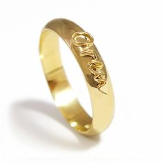 Personalized Wedding Ring, Gold Wedding Band, Woman Wedding Ring, Custom Wedding Ring, Unique Weddin Woman Wedding Ring, Custom Gold Rings, Personalized Gold Rings, Personalized Wedding Ring, Wedding Hacks, Custom Wedding Ring, Modern Wedding Rings, Ring Name, Personalized Wedding Rings