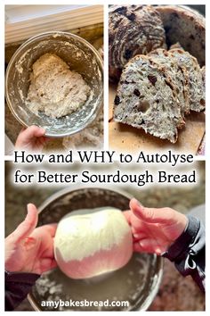 how and why to autolyse for better sourdough bread - step by step instructions