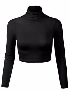 Turtle Neck Crop Top, Rebecca Ferguson, Fitted Long Sleeve, Fitted Turtleneck, Long Sleeve Turtleneck, Cropped Top, Aesthetic Clothes