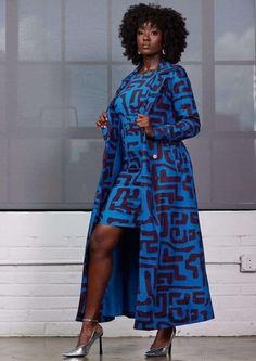 "The AvaApparel African print women's matching set is the piece your wardrobe's been waiting for. Perfect for all occasions including weddings, anniversaries, baby dedication, religious services, bridal showers and parties.  Please DM for custom measurements  Bust - Tape around the chest  Under bust - Tape from shoulder to under breast  Hips - Tape around butt Waist - Tape around navel Jacket length - Tape from shoulder to where you need your jacket to be at  Dress length - Tape from shoulder to desired length  This matching set is a custom-made, please REMEMBER to select your fabric as the advertised print may be out of stock. Please send us a message to see more fabric options. 100% cotton, therefore fabric does not stretch. Handmade with fabrics from Africa. Care Instructions Hand wash Ankara Kimono Jacket, Ankara Blazer, Kimono Ideas, African Kimono, Modern African Clothing, African Print Kimono, African Pants, Sweet Bakes, Ankara Jackets