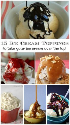 ice cream toppings to take your ice cream over the top