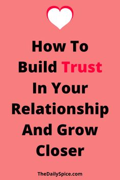 Trust Your Partner, Build Trust In A Relationship, Trust In A Relationship, Best Marriage Advice, Build Trust, Marriage Tips, In A Relationship, Long Distance Relationship, Career Development