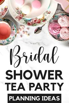 Plan an elegant afternoon tea bridal shower theme with delicate tea party desserts and charming tea bridal shower favors. Explore creative menu ideas for tea parties and host a memorable English tea party. Discover unique tea party bridal shower ideas to make the celebration truly special.