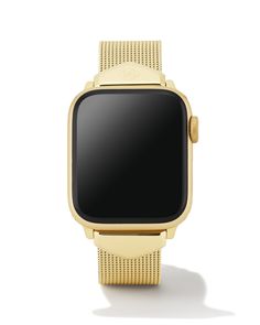 Add a timeless touch to your Apple Watch® or Samsung Galaxy Watch® with the Mia Mesh Watch Band in Gold Tone Stainless Steel. Crafted with stainless steel mesh, this contemporary band is as versatile as it is durable. To switch up your band, simply press down on the easy release mechanism and then align each new band to the pin holes on either side of the watch. Metal Gold Tone Stainless Steel Compatibility Compatible with Apple Watch® Series 1-10, Apple Watch® Ultra, and any Samsung Galaxy Watc Gold Apple Watch Band Women, Apple Watch Gold Band, Gold Apple Watch Band, Xmas 2022, Apple Watch Bracelets, Burton Women, Gold Apple Watch, Accesories Jewelry, Mesh Bracelet