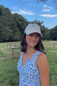 Our newest Midwest Cowgirl Hat is finally here and it's a dad hat like you've all been asking for! Your newest cream corduroy hat is finally here with the cutest sky blue embroidery on the front. One size fits all as there is an adjustable back. All hat sales are final. Cute Cotton Baseball Cap For Spring, Cute Spring Cotton Baseball Cap, Cute Dad Hat For Spring, Cute Dad Cap For Spring, Spring Dad Hat One Size Fits Most, Everyday Spring Dad Hat, One Size Fits Most, Spring Everyday Dad Hat One Size Fits Most, Everyday Spring Dad Hat, Cream Adjustable Dad Hat For Spring