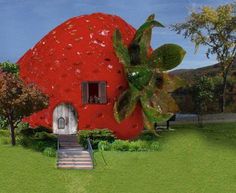 Strawberry House, Strawberry Fields Forever, Images Harry Potter, Dreamcore Weirdcore, Weird Dreams, Future House, A House