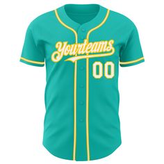 a green baseball jersey with the word yountems on it